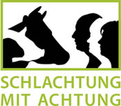 Schlachtung mit Achtung