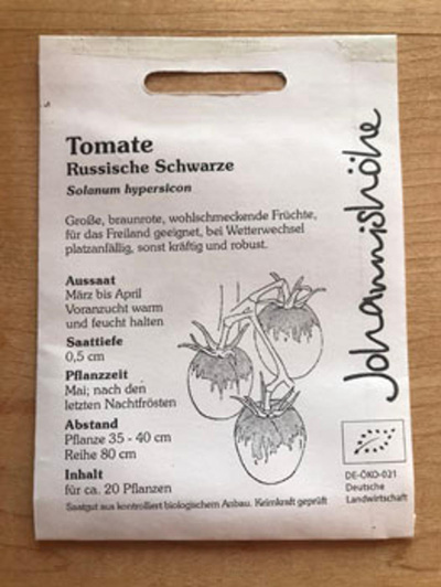 Produktfoto zu Tomate Russische Schwarze