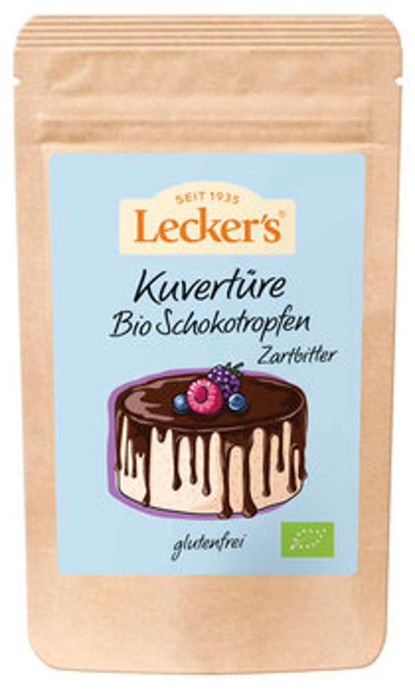 Produktfoto zu Kuvertüre Tropfen Zartbitter Schokolade