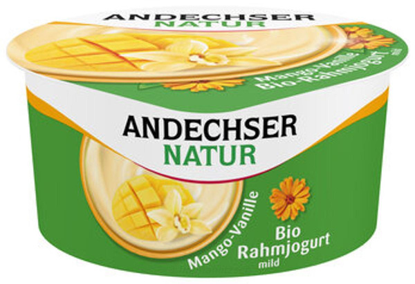 Produktfoto zu Rahmjoghurt.Mango-Vanille