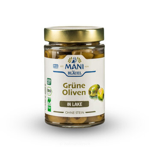 Produktfoto zu Grüne Oliven entkernt