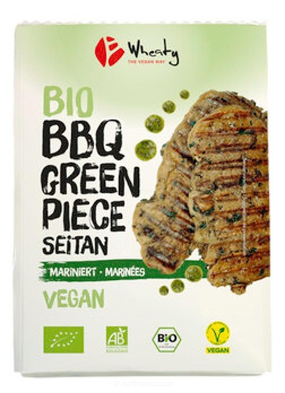 Produktfoto zu BBQ Green Piece Veganbratstück