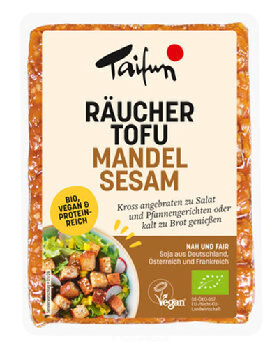 Produktfoto zu Tofuschnitte Mandel-Sesam