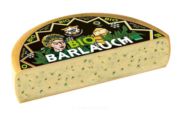 Produktfoto zu Baldauf Bärlauchkäse - würziger Geschmack mit unverwechselbaren Duft