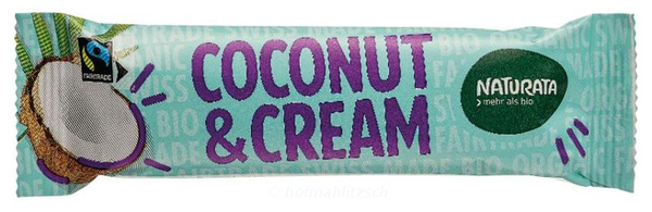 Produktfoto zu Coconut & Cream Schokoriegel