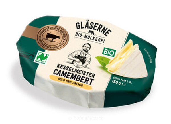Produktfoto zu Bio Camembert - Kesselmeister Weichkäse