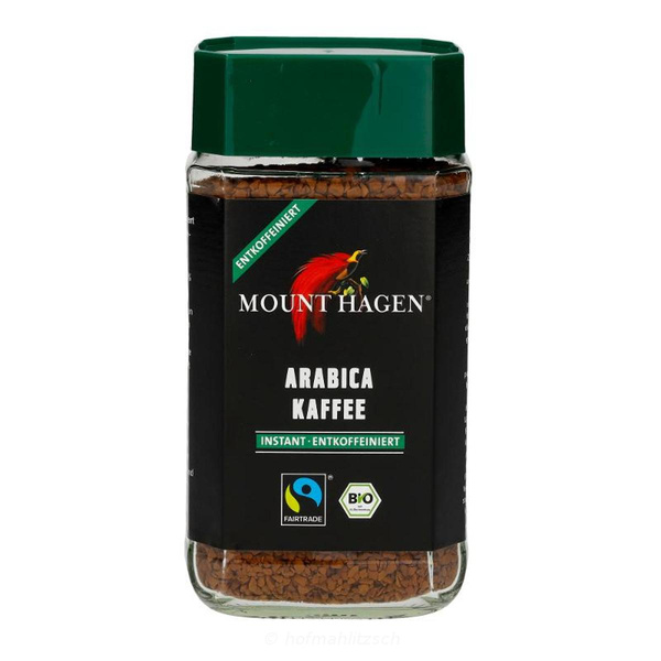 Produktfoto zu Mount Hagen Kaffee instant & entkoffeiniert