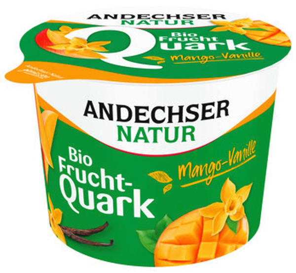 Produktfoto zu Fruchtquark Mango-Vanille