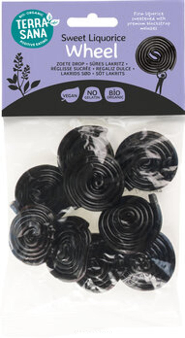 Produktfoto zu Wheel Süße Lakritz Schnecken