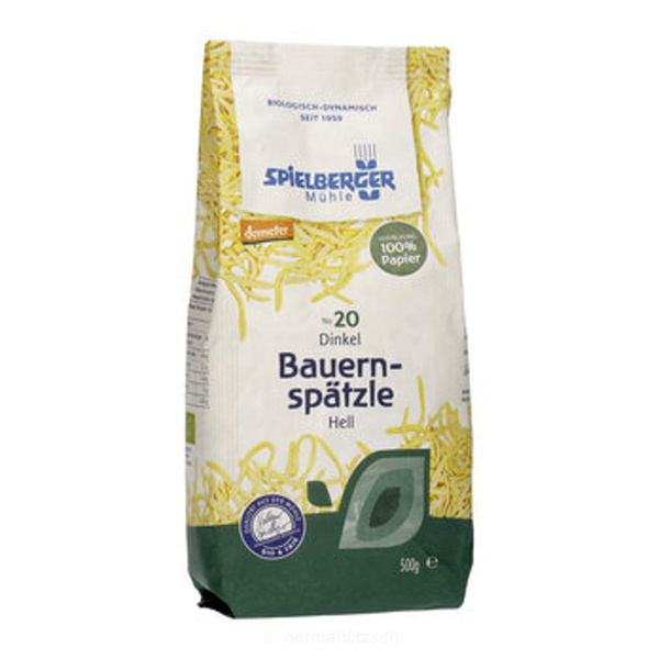 Produktfoto zu Dinkel-Bauernspätzle, hell