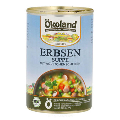 Produktfoto zu Erbsensuppe