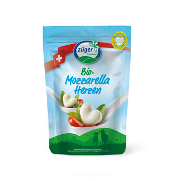 Produktfoto zu Mozzarella Herzen