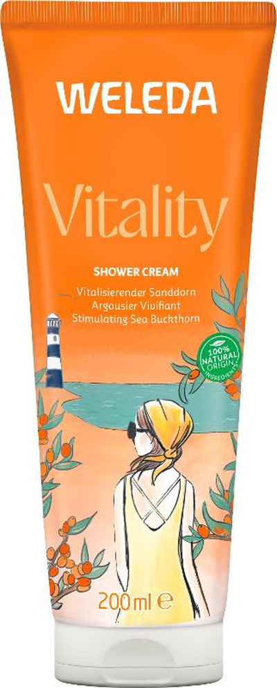 Produktfoto zu Sanddorn Vitalisierungsdusche VITALITY