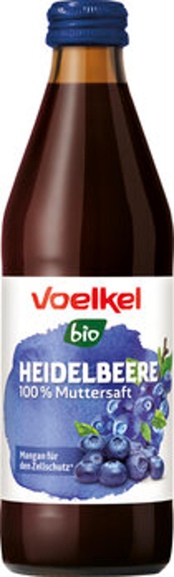 Produktfoto zu Waldheidelbeere Pur Muttersaft
