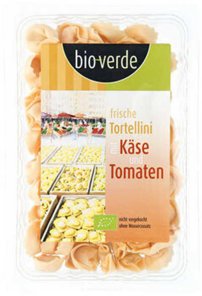 Produktfoto zu Tortellini mit Käse & Tomaten