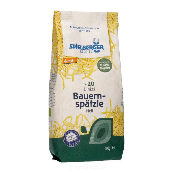 Produktfoto zu Dinkel-Bauernspätzle, hell