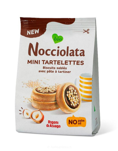 Produktfoto zu Nocciolata Tartelettes Original