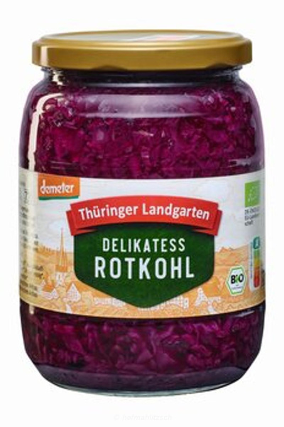 Produktfoto zu Rotkohl im Glas