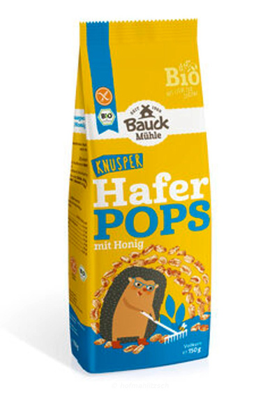 Produktfoto zu Haferpops mit Honig glutenfrei