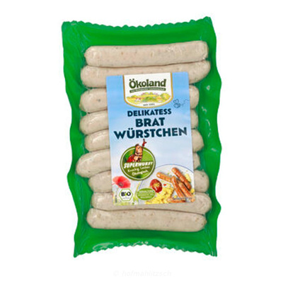 Produktfoto zu 9 Bio-Bratwürstchen klein