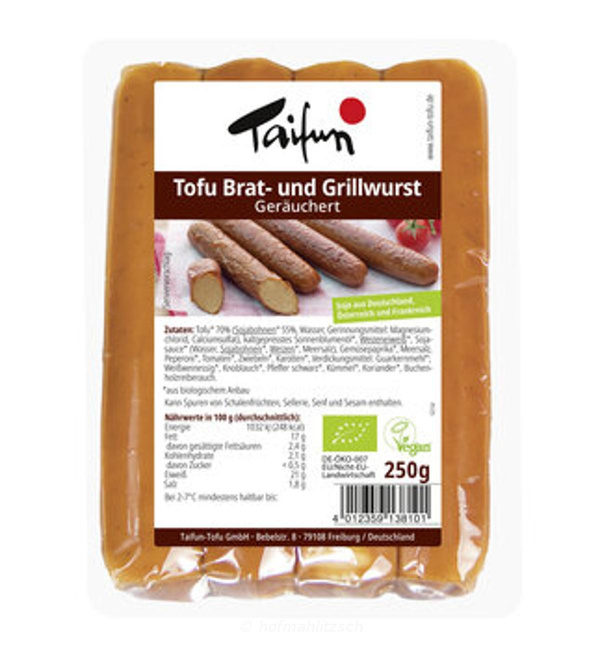 Produktfoto zu Tofu Brat & Grillwurst - geräuchert