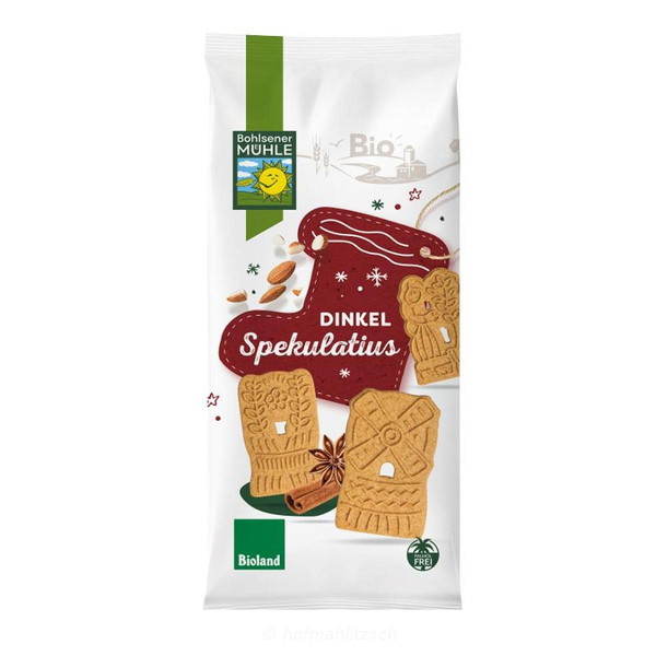 Produktfoto zu Dinkelspekulatius mit Mandeln