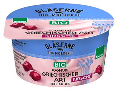 Produktfoto zu Joghurt griechische  Art Kirsche