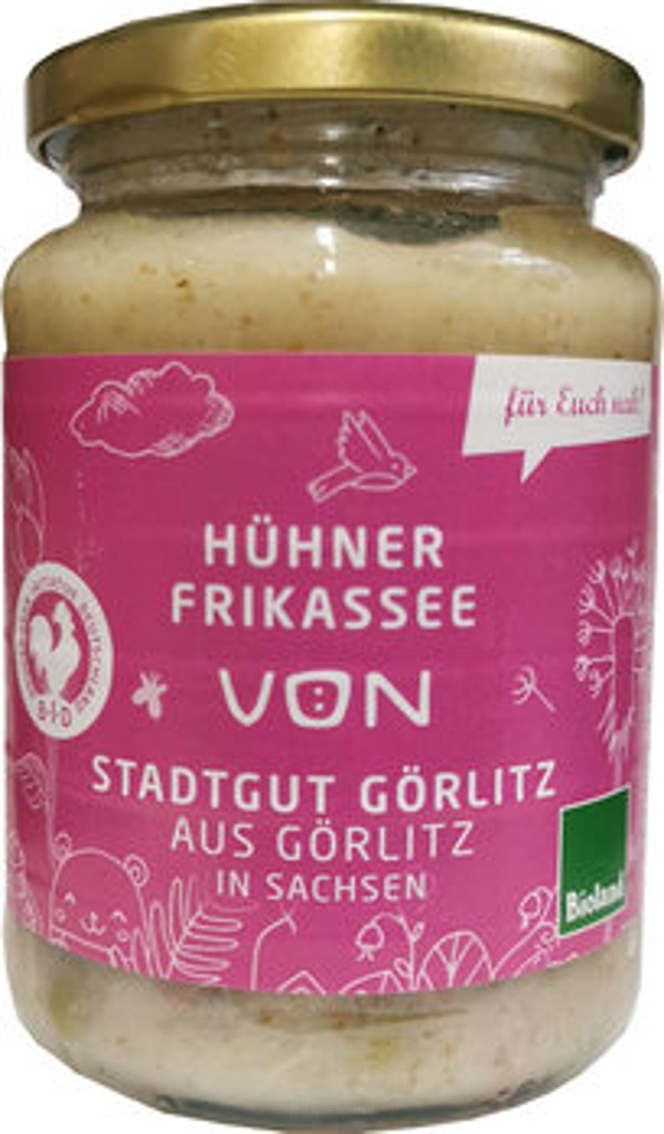 Produktfoto zu Hühnerfrikassee im Glas