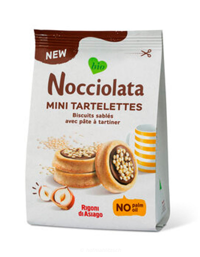 Produktfoto zu Nocciolata Tartelettes Original
