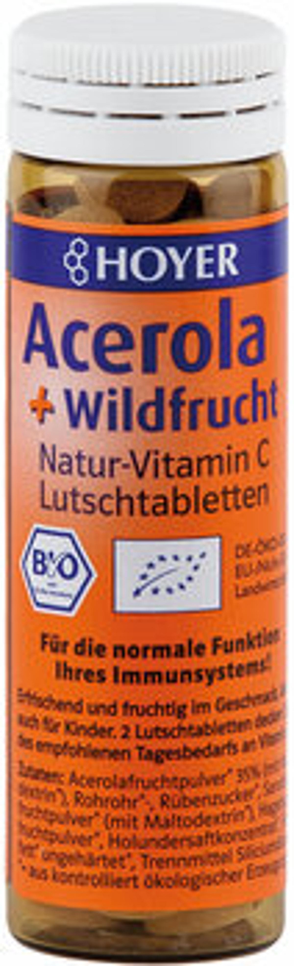 Produktfoto zu Acerola&Wildfrucht Lutschtableten