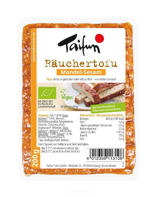 Produktfoto zu Tofuschnitte Mandel-Sesam