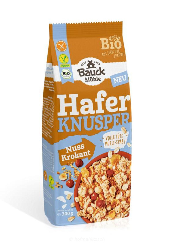 Produktfoto zu Hafer Knusper Müsli Nuss Krokant
