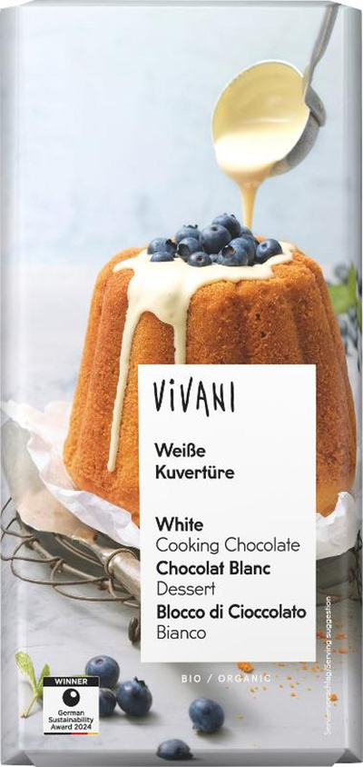Produktfoto zu Weiße Kuvertüre