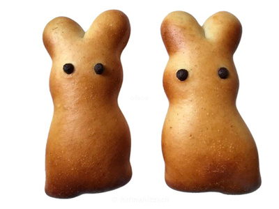 Produktfoto zu Osterhasen 2er Pack