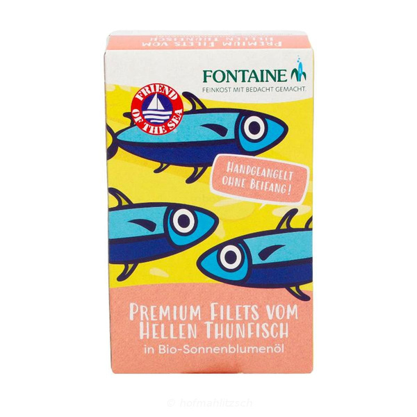 Produktfoto zu Heller Thunfisch in Sonnenblumenöl
