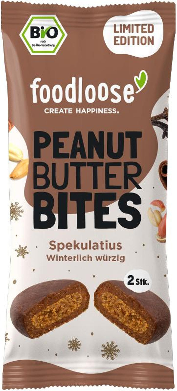 Produktfoto zu Peanut Butter Bites Spekulatius
