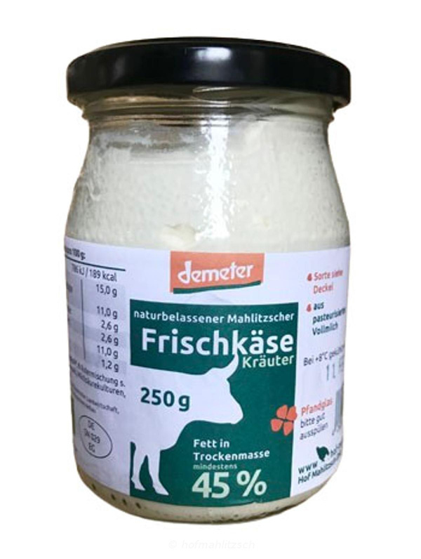 Produktfoto zu Frischkäse Meerrettich - wieder da & nur für kurze Zeit!