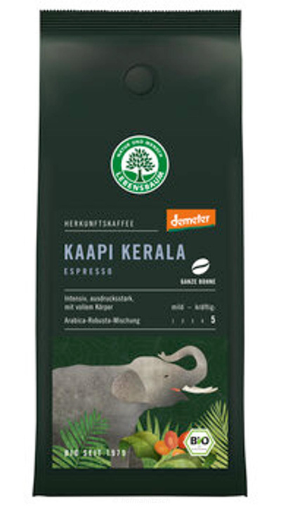 Produktfoto zu Kaapi Kerala Espresso, Bohnen