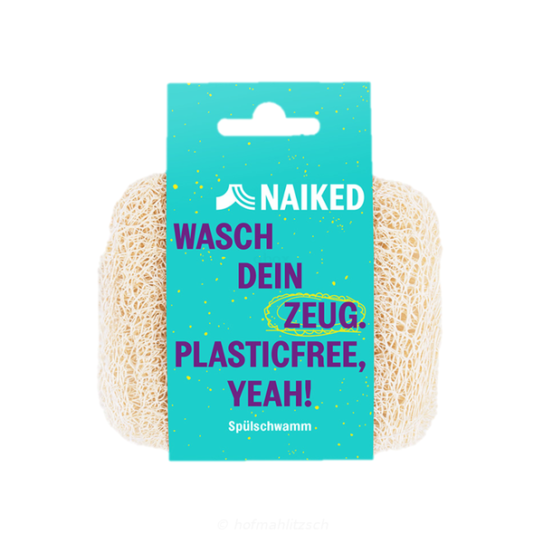 Produktfoto zu Luffa- Spülschwamm