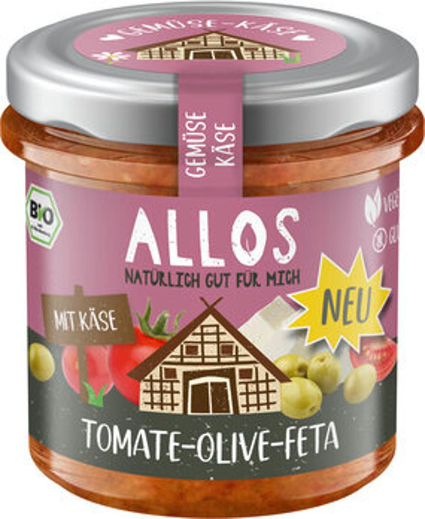 Produktfoto zu Gemüse-Käse-Auftstrich Tomate-Olive-Feta