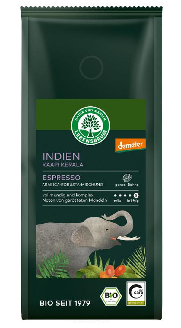 Produktfoto zu Kaapi Kerala Espresso, Bohnen
