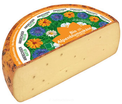 Produktfoto zu Andechser Bergblumenkäse - blumig würziger Geschmack