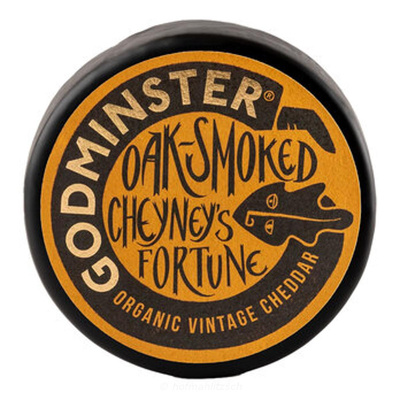Produktfoto zu Cheddar Waxed Vintage Smoked - charakterstark und aromatisch