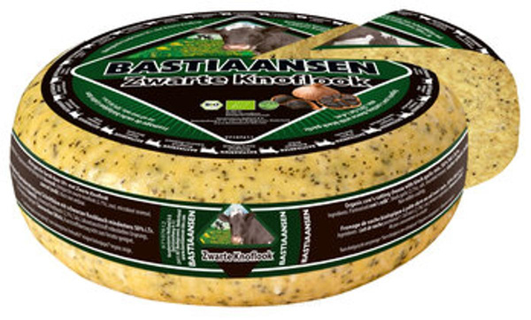 Produktfoto zu Gouda Schwarzer Knoblauch - mit Noten von Tamarin, Balsamico und Rosinen