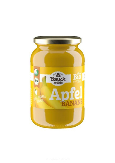Produktfoto zu Apfel-Bananenmark, ungesüßt