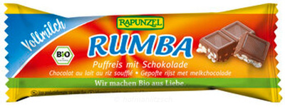 Produktfoto zu Rumba Puffreisriegel Vollmilch