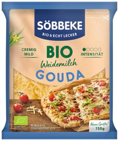 Produktfoto zu Gouda, gerieben