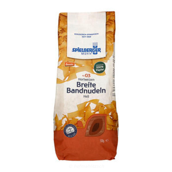 Produktfoto zu Breite Bandnudeln