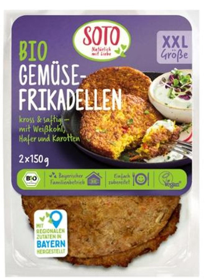 Produktfoto zu Gemüsefrikadellen