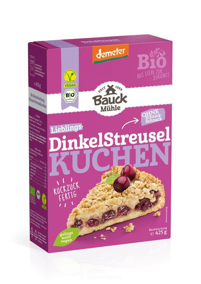 Produktfoto zu Streuselkuchen Demeter